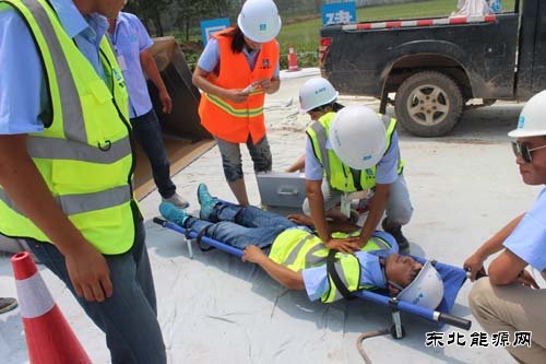 中建市政邳州271项目成功开展2016年综合应急预案演练活动