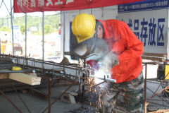 中铁二十一局集团：江西昌赣客专12标“热战”39℃高温奋力抢进度