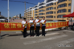 兴凯湖电业局：金沙供电利用农场集贸市场进行安全用电知识宣传