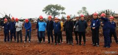 中铁九局：江西赣州高铁新区西站周边市政道路及配套II标正式开建