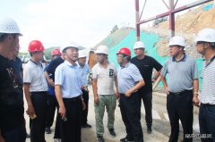 中铁二十一局：纪委书记李金生调研兴泉铁路兴宁4标建设工地