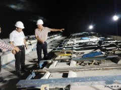 中铁二十一局：四公司工会主席李奇现场慰问昌赣客专夜班职工