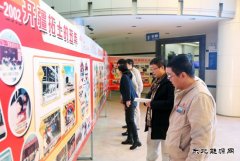 七台河公司开展“砥砺奋进 亿兆体育的二十年”图片展活动