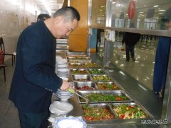 中煤新集楚源公司创建“酒店化”食堂