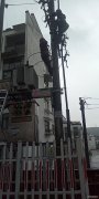江西婺源：冒雨抢修