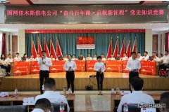 佳木斯供电公司：举办“奋斗百年路·启航新征程”党史决赛