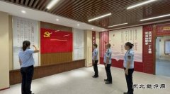 哈巴河执法大队：重温入党誓词，牢记初心使命