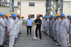 潞安焦化公司开展消防水带及消防水炮实操培训