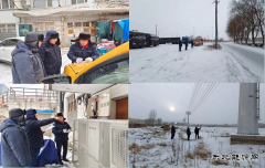 国网巴林左旗供电公司：开展雪中特巡 保障恶劣天气电力供应