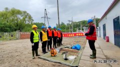 国网九三供电公司：开展35千伏变电站防汛应急演练