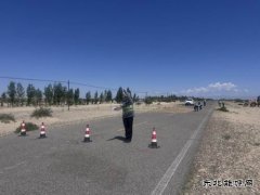 哈巴河执法大队：开展抗击风吹沙自然灾害应急处置演练活动