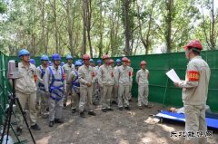 大唐辽宁沈抚热力公司：开展有限空间事故应急演练