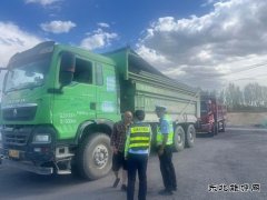 哈巴河执法大队：严查超限超载，筑牢安全防线